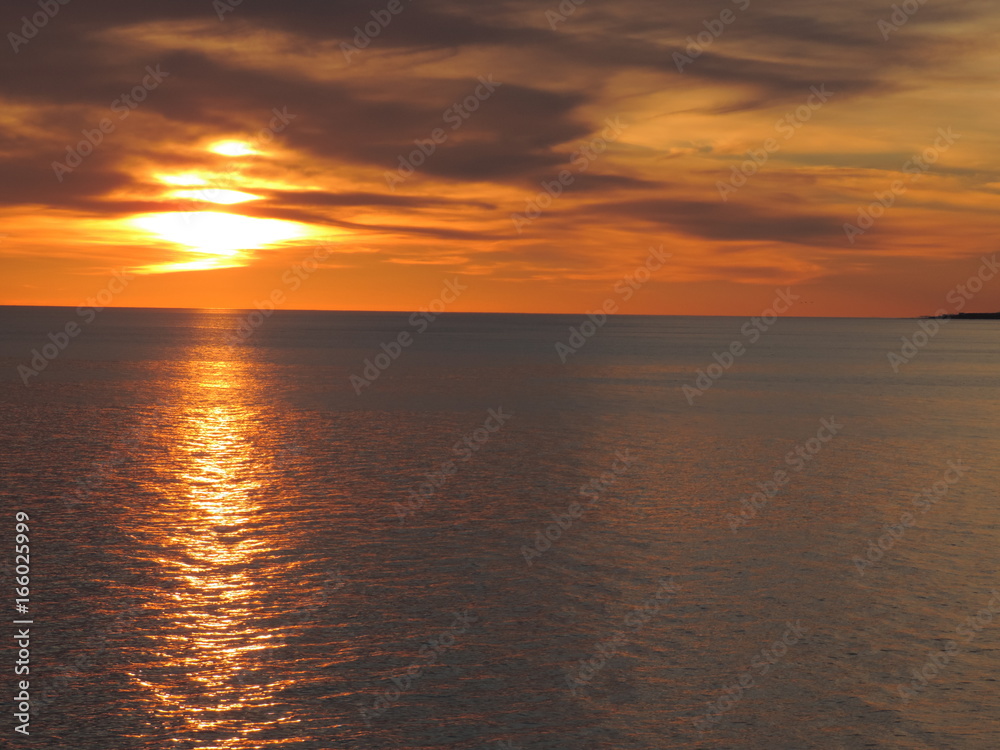 Obraz premium coucher de soleil a matane 16