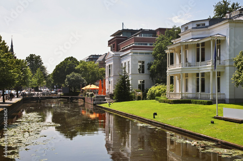 View of Kortenaerkade at Hague (Den Haag). South Holland. Netherlands