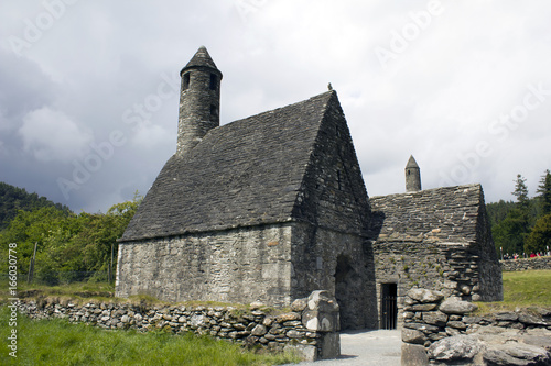 Monastery Glendalough in Ireland