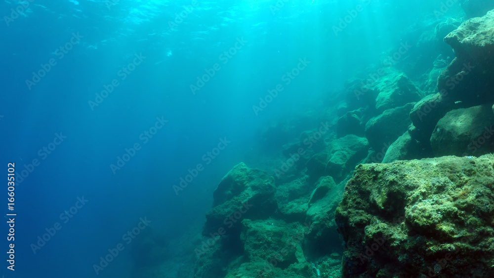 natural underwater background 