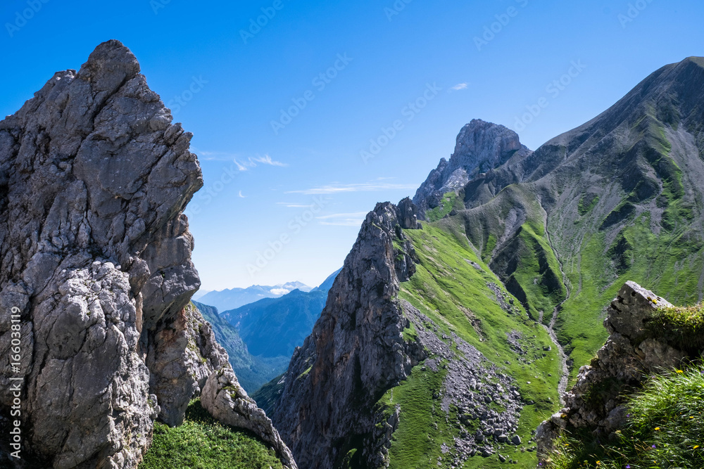 Obraz premium Gebirgslandschaft Tiroler Alpen