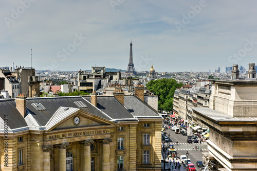 Paris, France Skyline