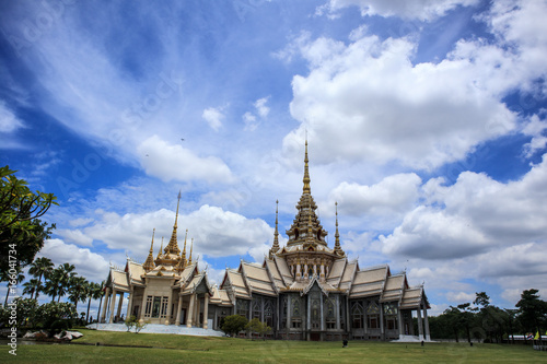Fotografie The temple in korat thailand