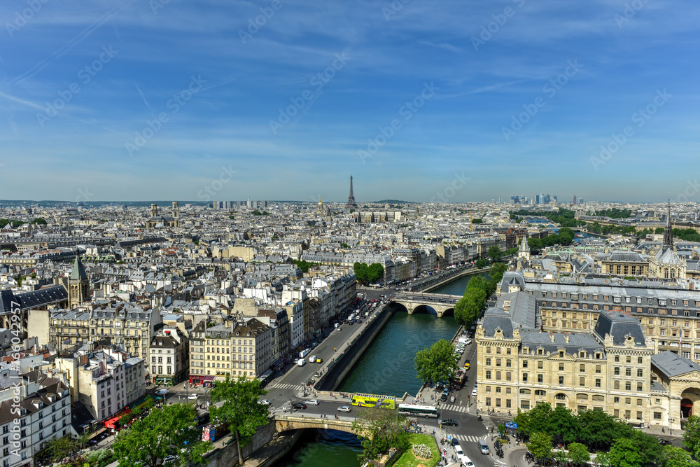 Paris, France Skyline Paris, France Skyline
