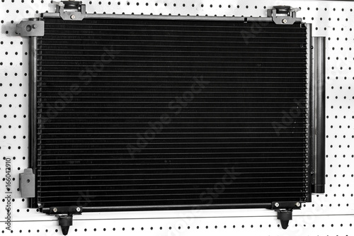 Engine cooling radiator.