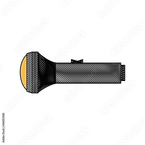pocket metallic flashlight luminescence equipment device