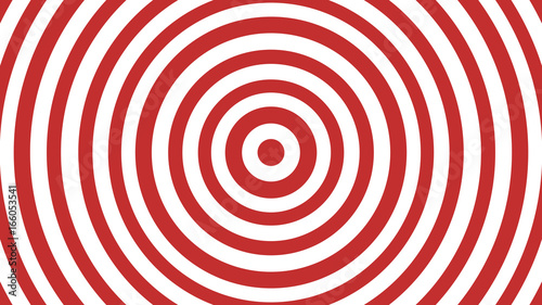 Red and white circle background target photo