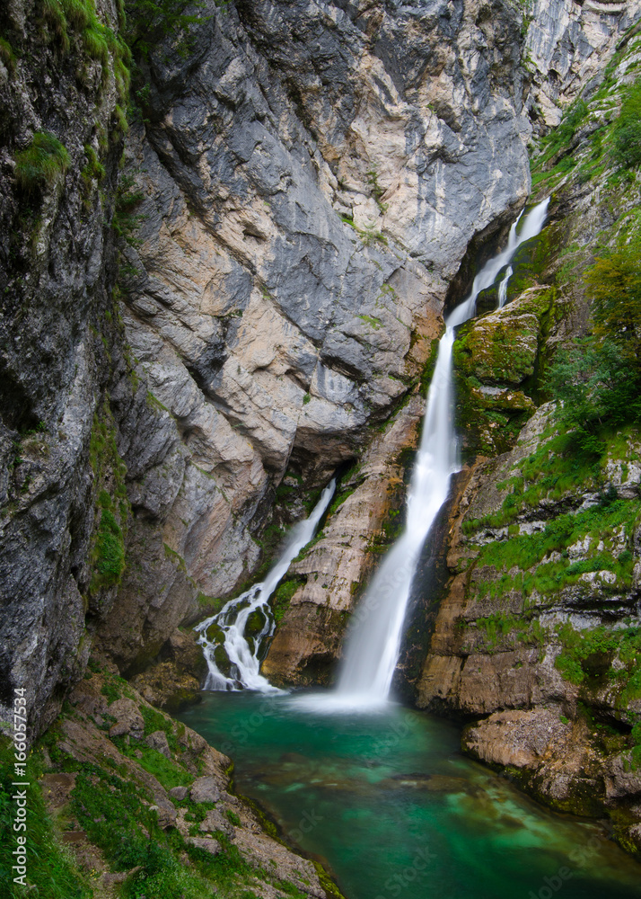 Savica Waterfall, Bohinj, Slovenia