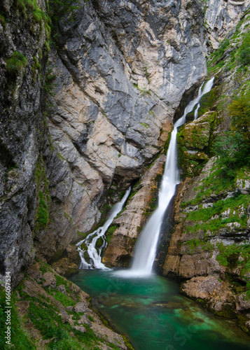 Savica Waterfall  Bohinj  Slovenia