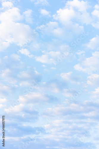 blue sky cumulus cloud, beautiful natural for background