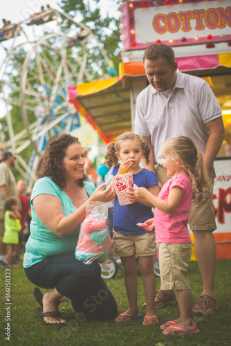 Family at fair