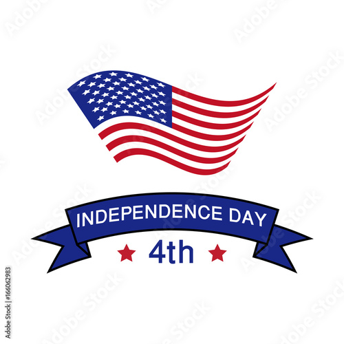 america independence day illustration