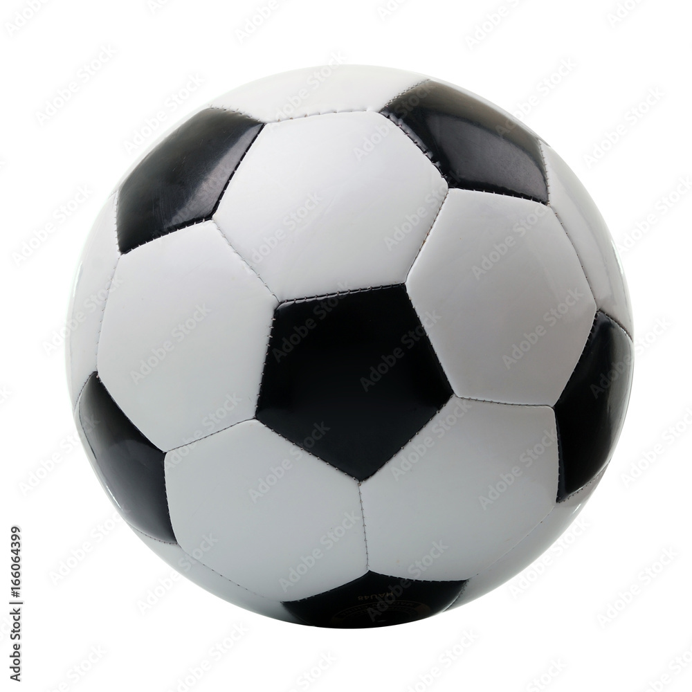 Fototapeta premium soccer ball isolated on white