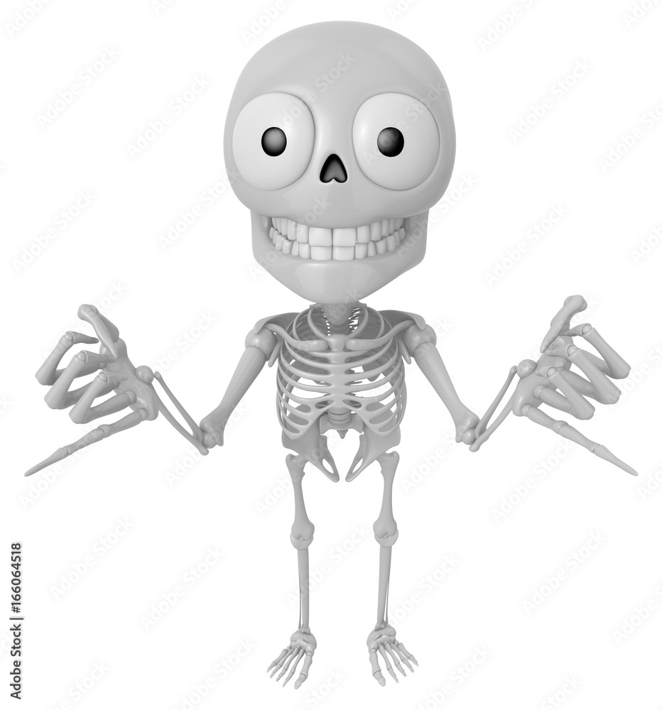 3D Skeleton Mascot is Taking a gesture that promises. 3D Skull Character Design Series. 3D Skeleton Mascot is Taking a gesture that promises. 3D Skull Character Design Series.