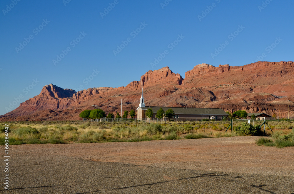 baptist church on route 89-A 
Bitter Springs, Cococino county, Arizona, United States