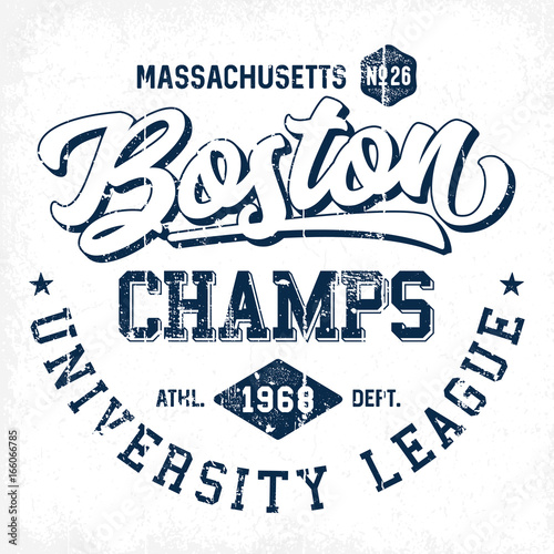 Boston Champs - Tee Design For Print