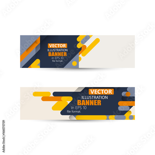Abstract Banner for Your Business, Minimalistic design, creative concept, modern diagonal abstract background. Geometric element. Vector-stock illustration