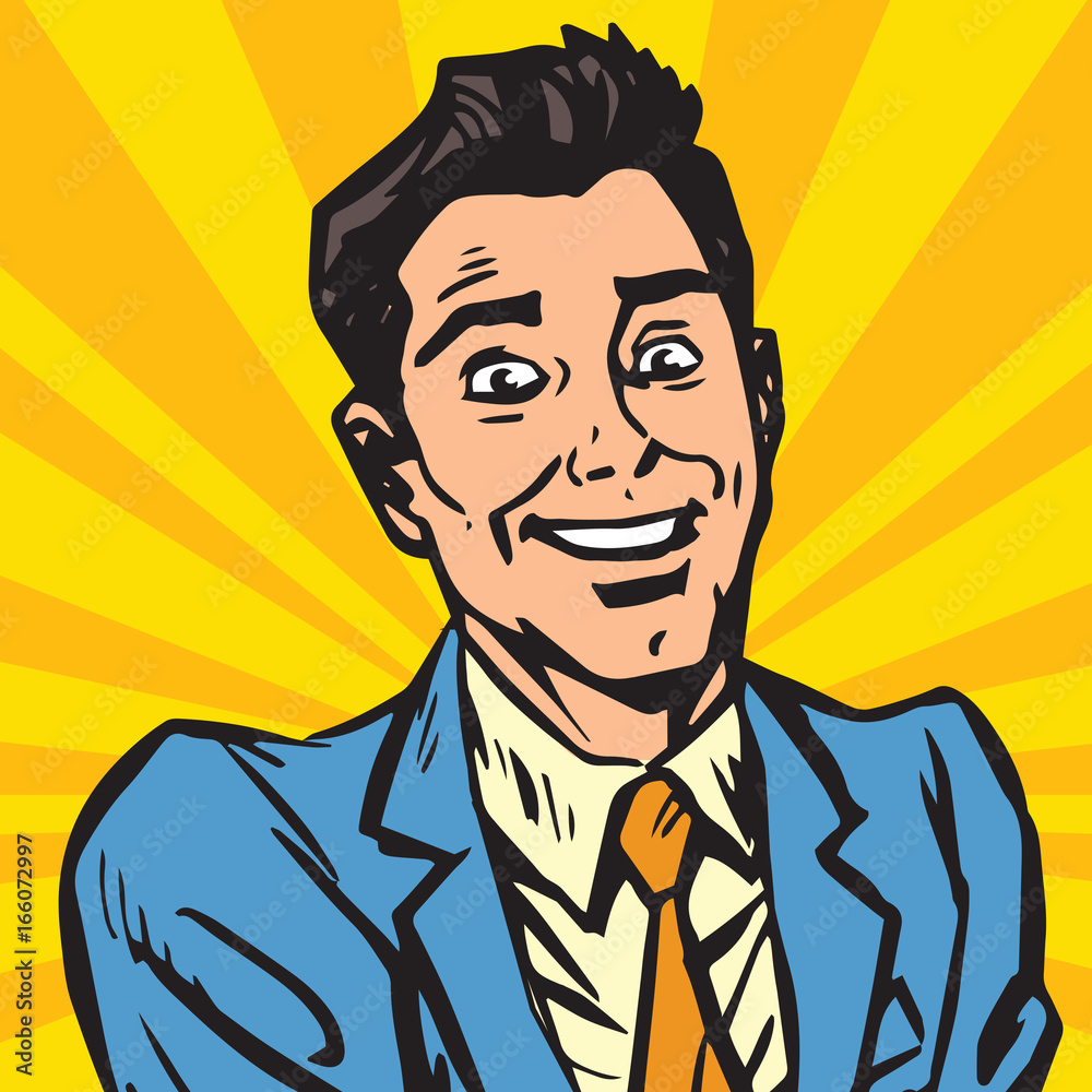avatar portrait smiling male avatar portrait smiling male