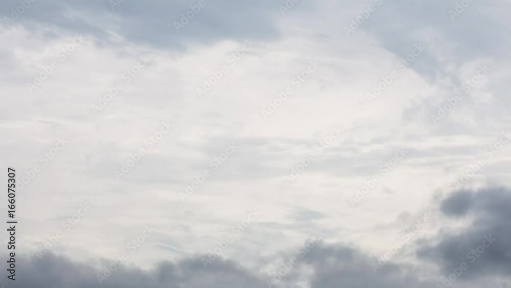 Storm clouds moving fast