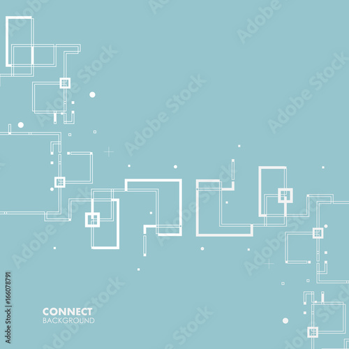 Urban vector architectural background for your architectural plan, technical project, abstract design