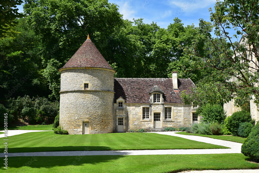 Abbaye royale cistercienne de Fontenay en Bourgogne, France