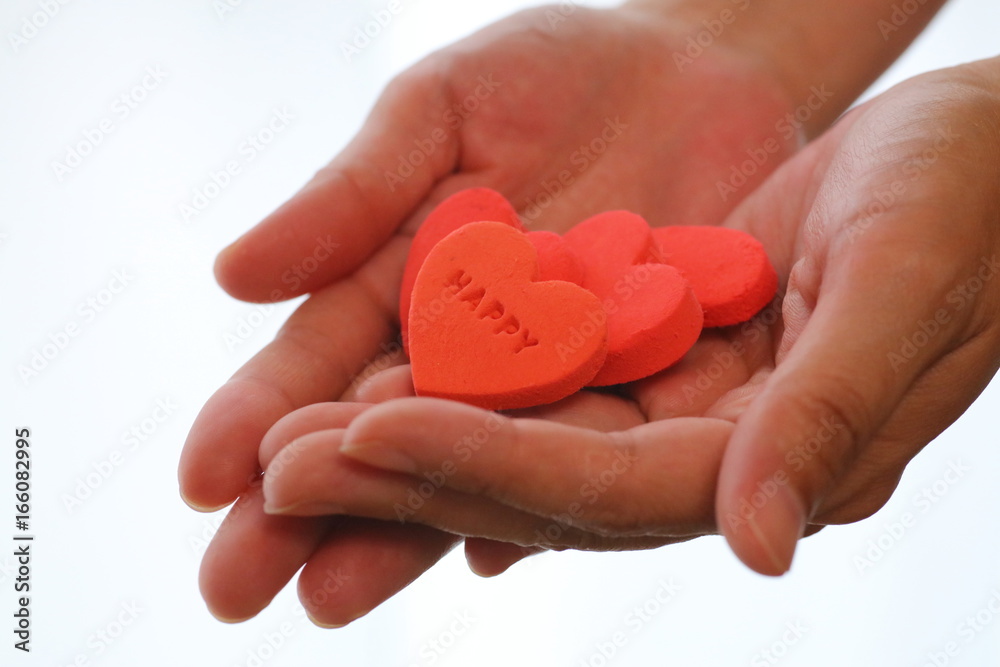Fototapeta premium ハートのオブジェ