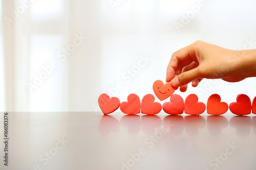 ハートのオブジェ