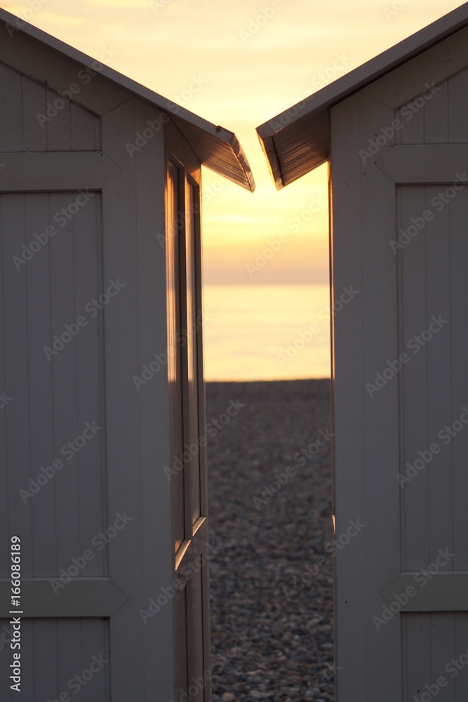 Fototapeta premium Cabine plage