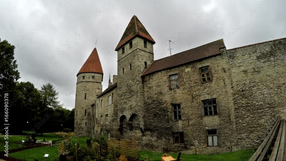 Medieval tower - part of the city wall. Tallinn, Estonia Medieval tower - part of the city wall. Tallinn, Estonia