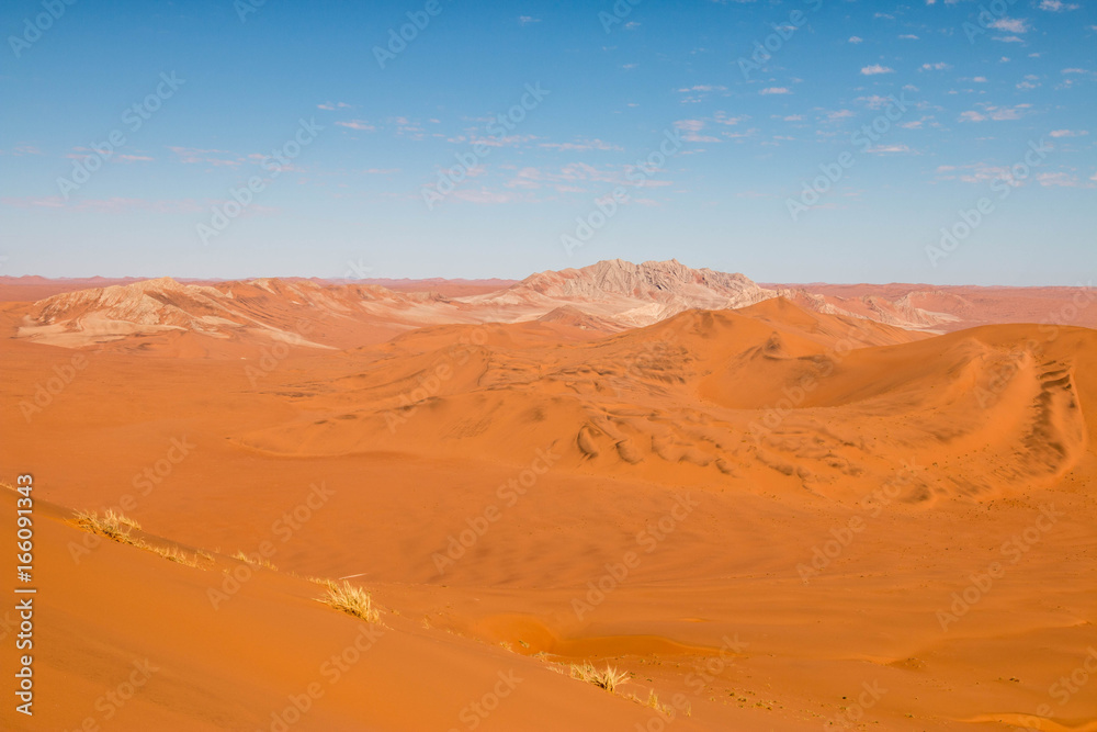 Beautiful desert landscape around Sossusvlei, Namibia, Africa