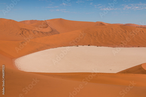Beautiful desert landscape around Sossusvlei  Namibia  Africa