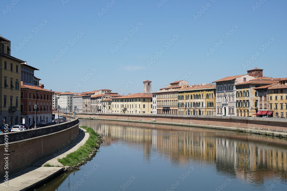 Italien Pisa Arno
