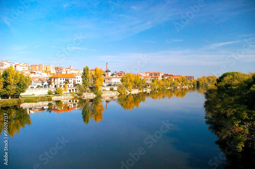 La ciudad de Zamora. España
