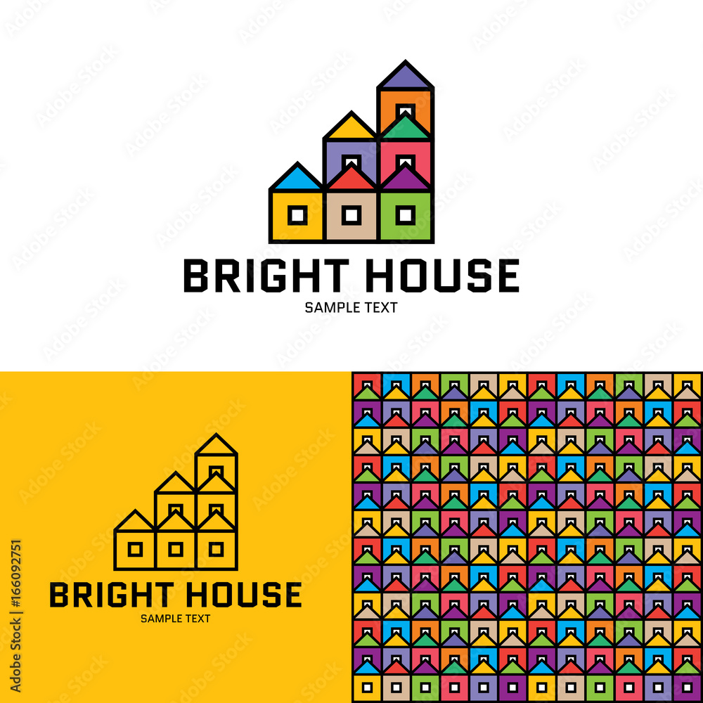 Bright House Logo Template