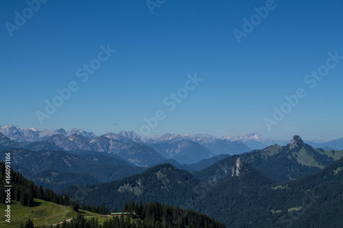 Blick auf die Berge