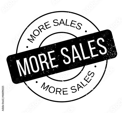 More Sales rubber stamp. Grunge design with dust scratches. Effects can be easily removed for a clean, crisp look. Color is easily changed.