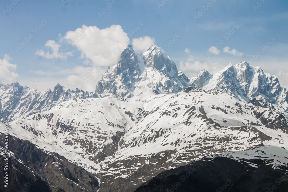 Obraz premium Ushba peak in Svaneti