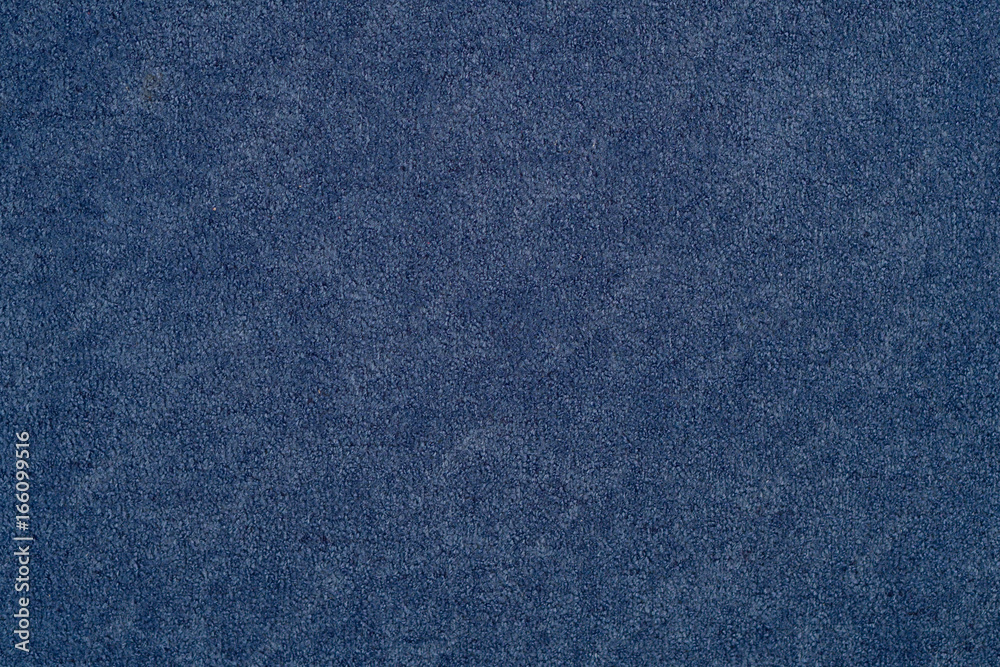 blue carpet / blue fabric texture background / closeup blue carpet / blue fabric texture background / closeup