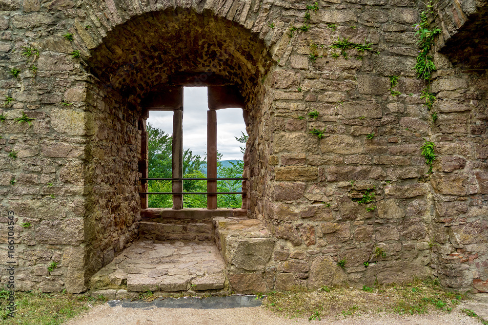 Old Castle ruins, Baden-Baden, Germany Old Castle ruins, Baden-Baden, Germany