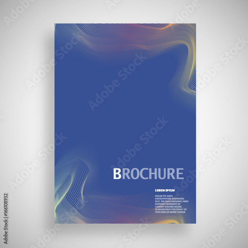 Minimal Vector covers design. Future Poster template.