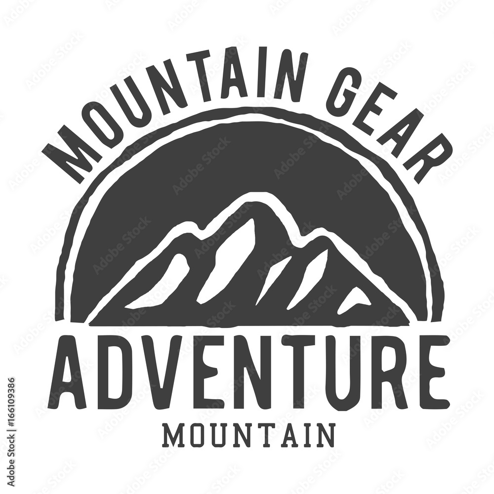 Mountain Hipster Logo