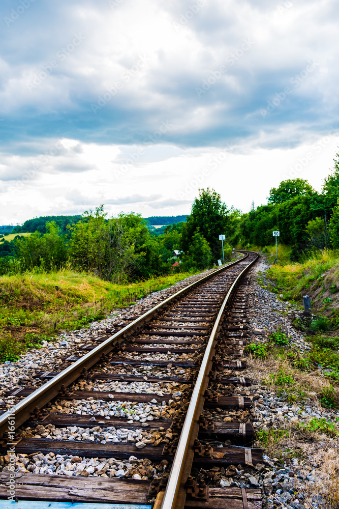 Diagonal railways