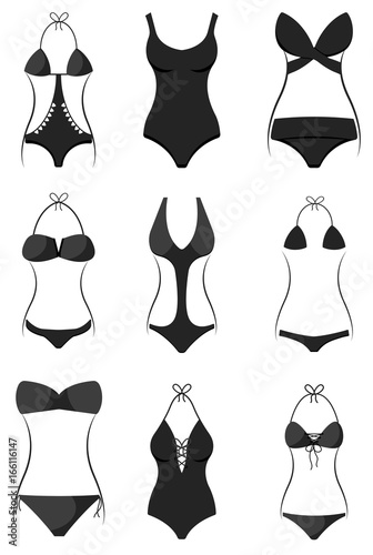 Women's swimsuits set
