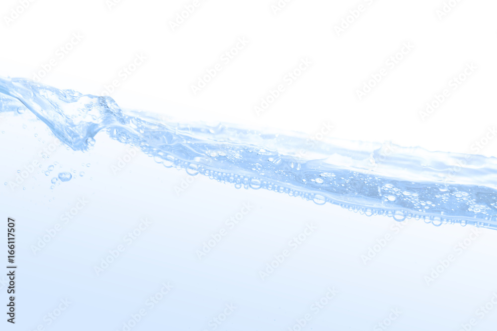 Bubble of water isolated on white background with space for copy. Bubble of water isolated on white background with space for copy.