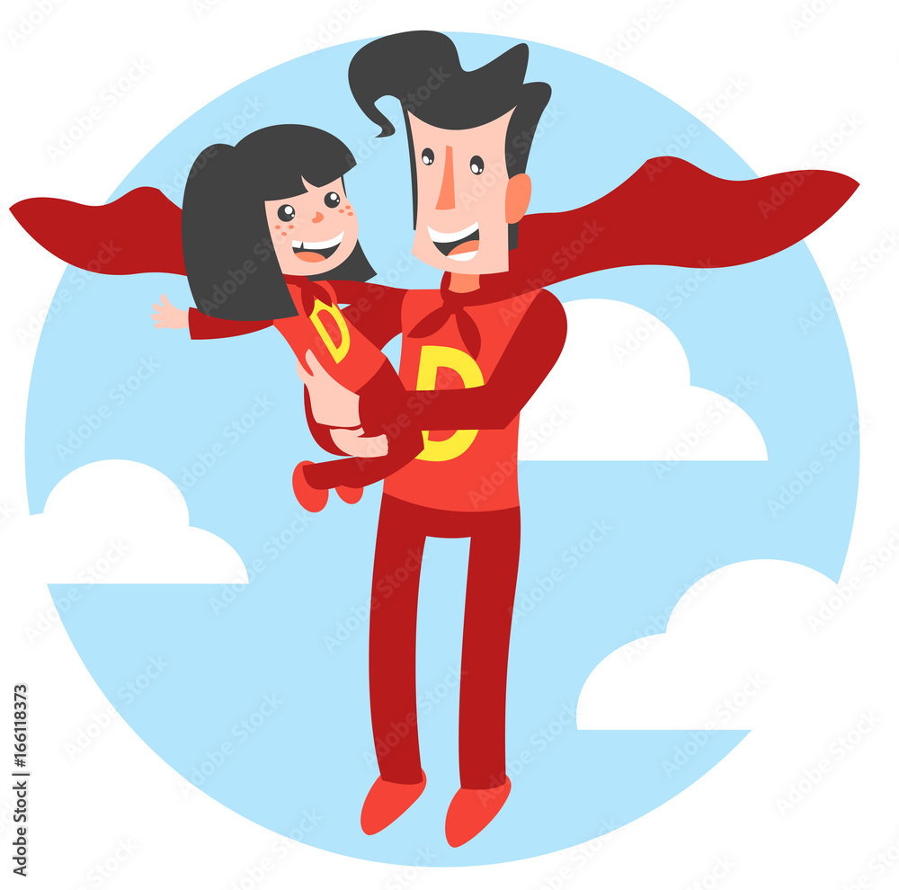 Super Dad and Super Daughter Super Dad and Super Daughter
