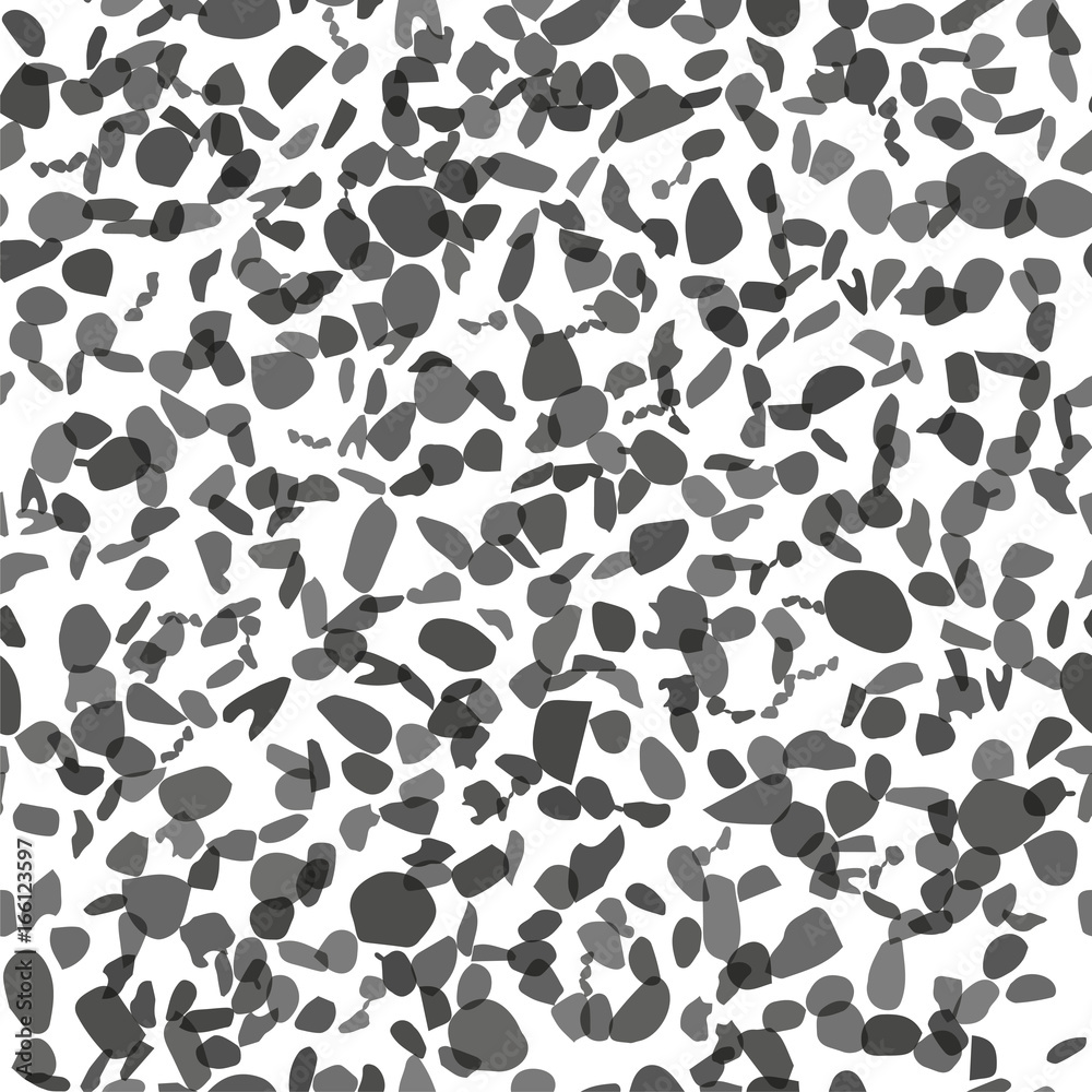 Fototapeta premium seamless pattern with dots, uneven, irregular circles, spots, vector