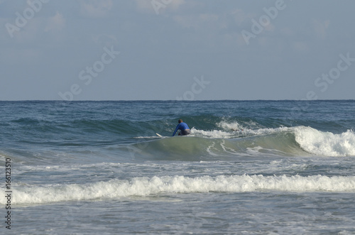 Surfing extreme water sports