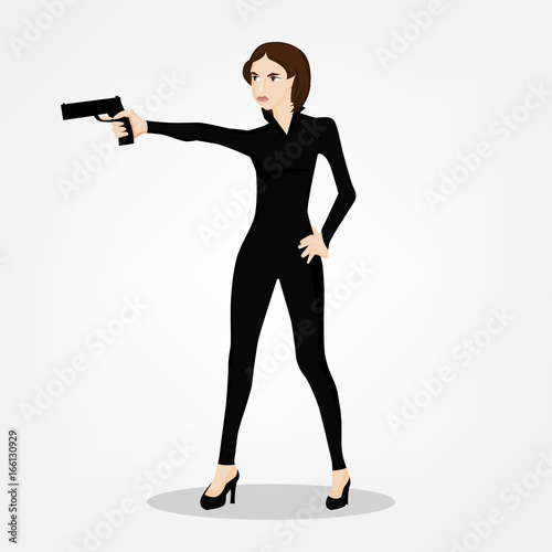 Shooting Girl Image