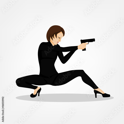 Shooting Girl Image