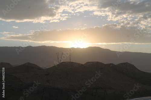 Sunset in the Mountains